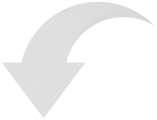 Arrow pointing downward, indicating a call to action for requesting a free inspection or quote from Artisan Roofing & Construction.